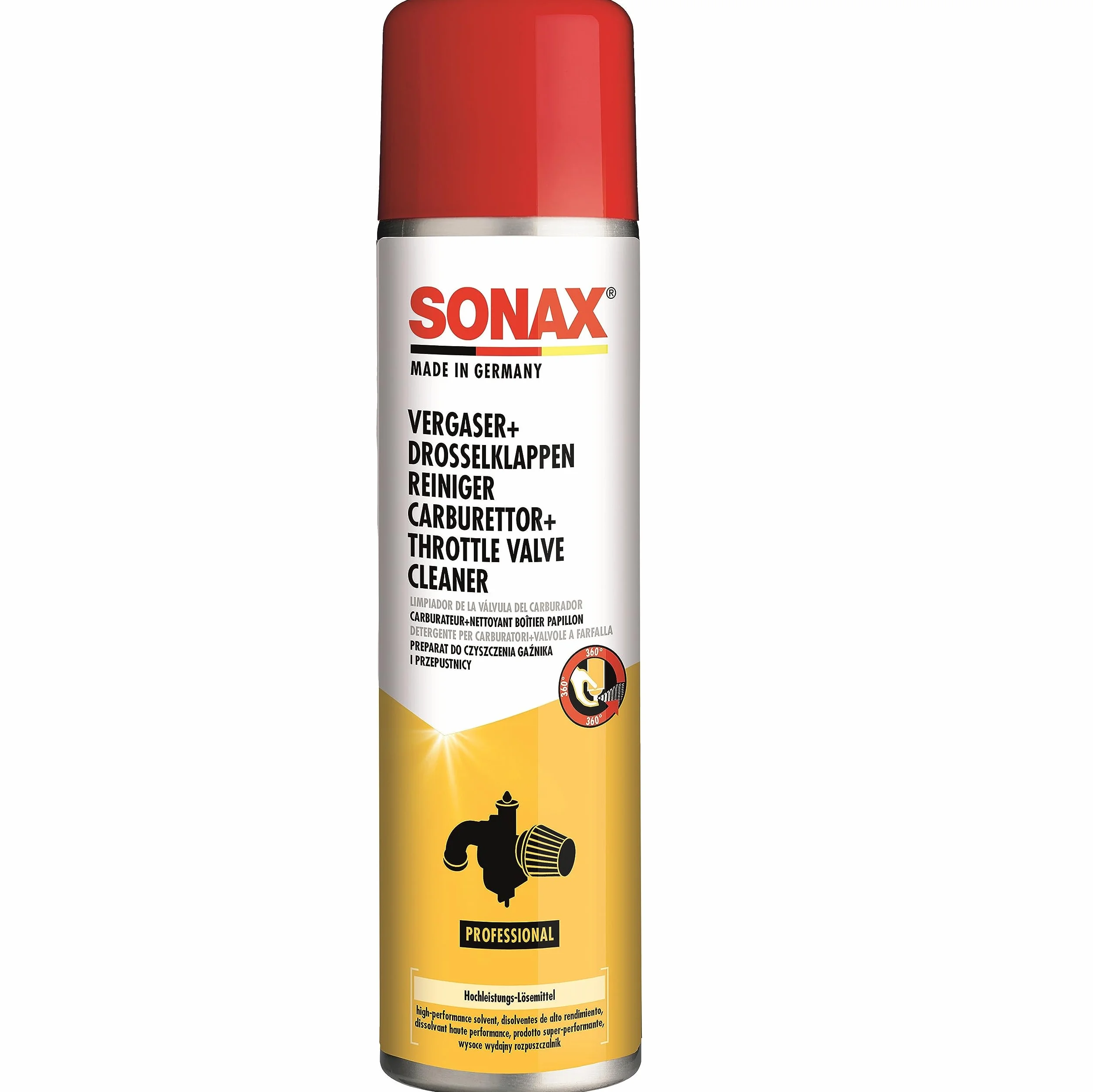 SONAX Pulitore carburatore e valvola a farfalla 400 ml