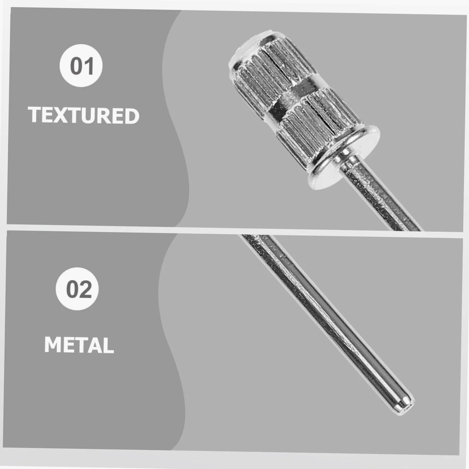 60pezzi Punte Per Trapano Unghie Accessori Per Manicure Professionale Teste Per Levigatura e Lucidatura Compatibile Con Strumenti Di Bellezza e Spa