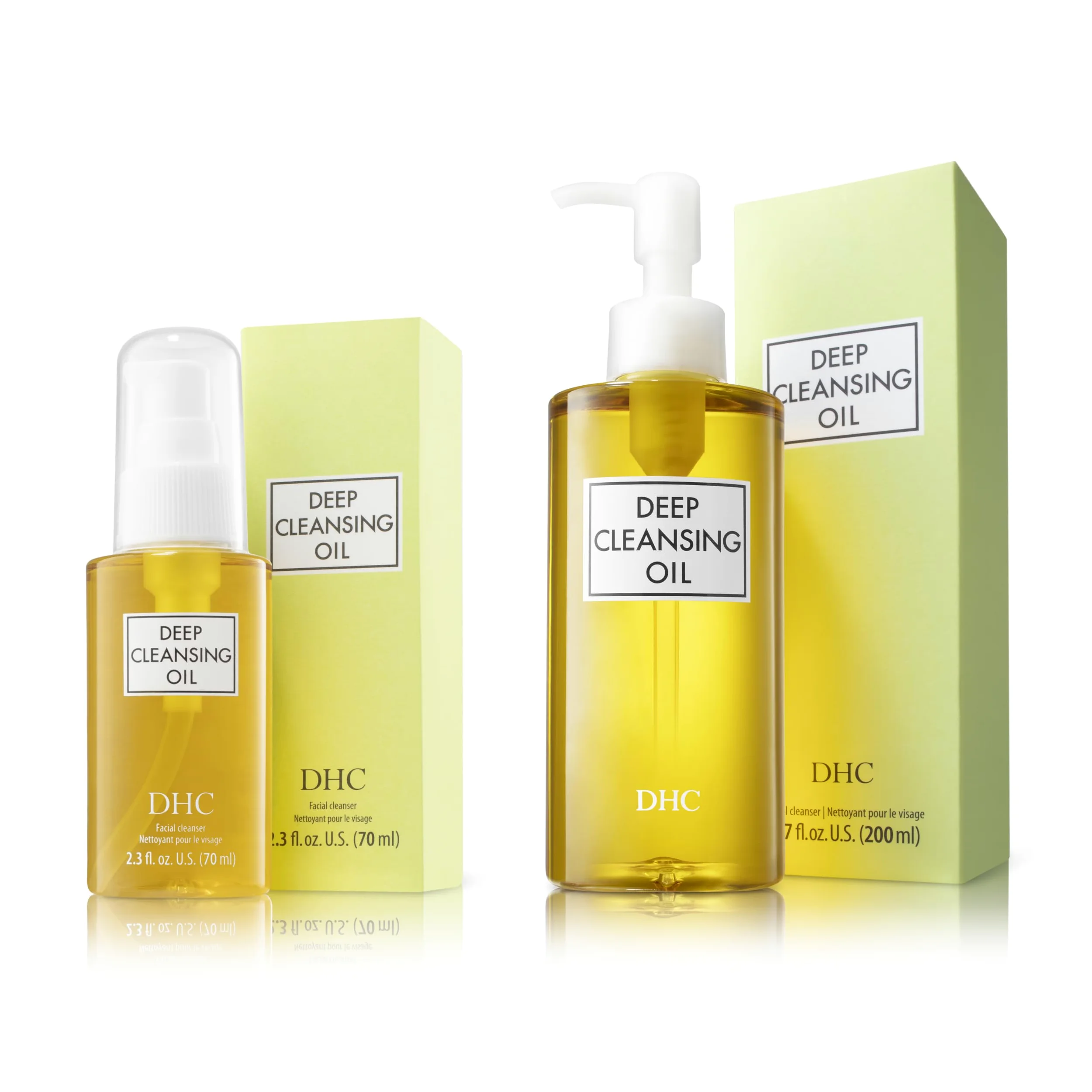 DHC Deep Cleansing Oil, 200 ml e 70 ml