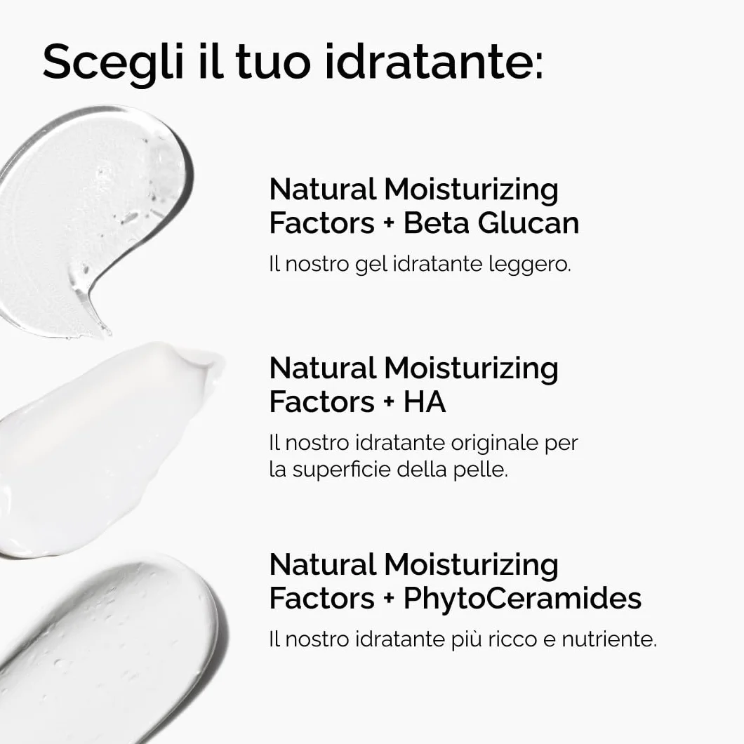 The Ordinary Natural Moisturizing Factors + HA 100ml, Fattori Naturali di Idratazione + Acido Ialuronico, Idratante leggero per supporto della barriera cutanea e idratazione