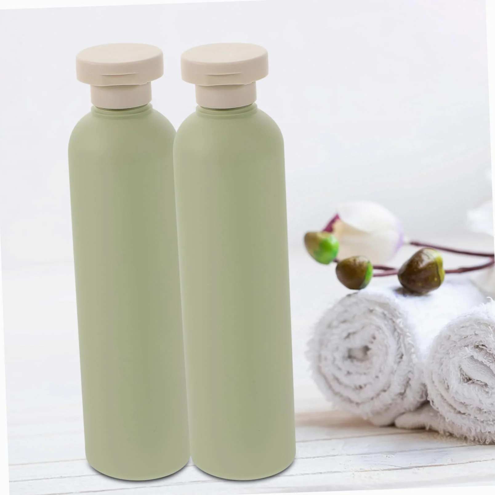 TOPBATHY 10pezzi Bottiglie Squeeze Plastica Da Viaggio Con Coperchio Da Riutilizzabili Per Shampoo e Lozioni Leggere e Compatte Per Uso Domestico e Viaggi