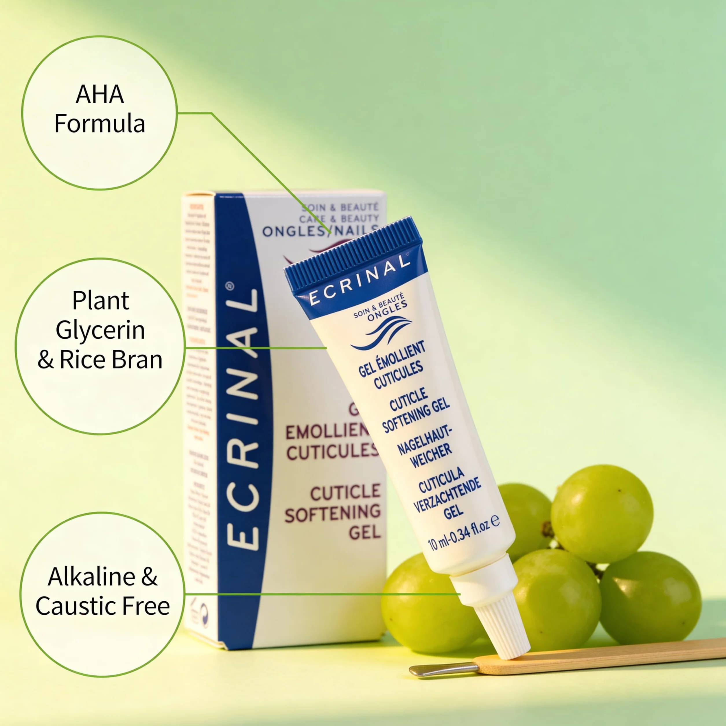 ECRINAL ONGLES Gel Émollient Cuticules (10 ml)