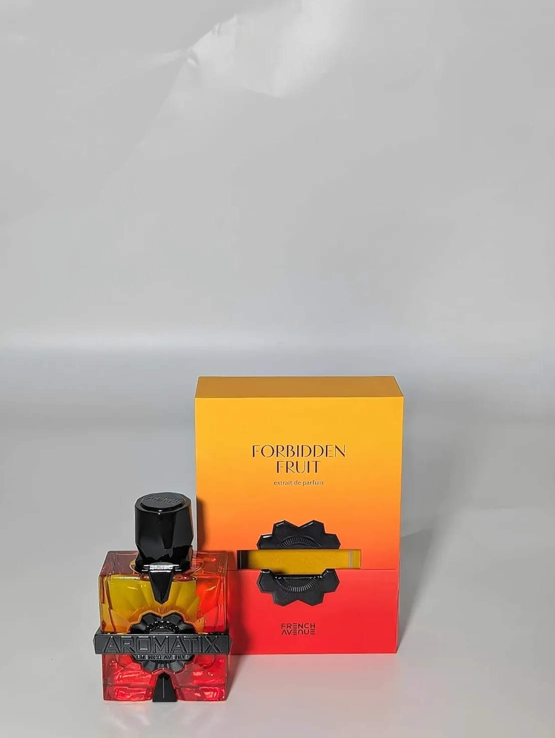 Aromatix Forbidden Fruit Extrait de Parfum, Fragranza Orientale Floreale Unisex, Note di Arancia Rossa, Bergamotto, Rosa, Vaniglia, Ambra