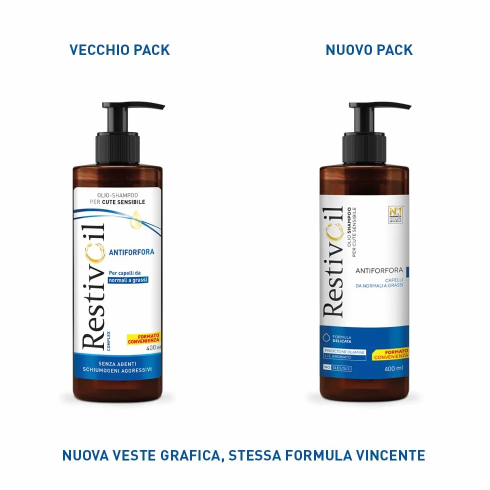 RestivOil Complex Shampoo Antiforfora 400ml