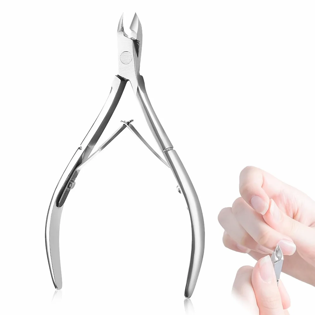Tronchesino Cuticole Professionale in Acciaio Inossidabile per Pedicure e Manicure