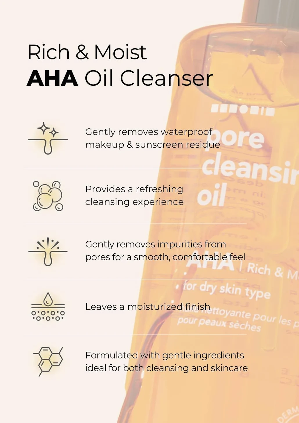 Hanskin Pore Cleansing Oil Viso Olio 300 ml - Marca: Hanskin - EAN: 8809448639887