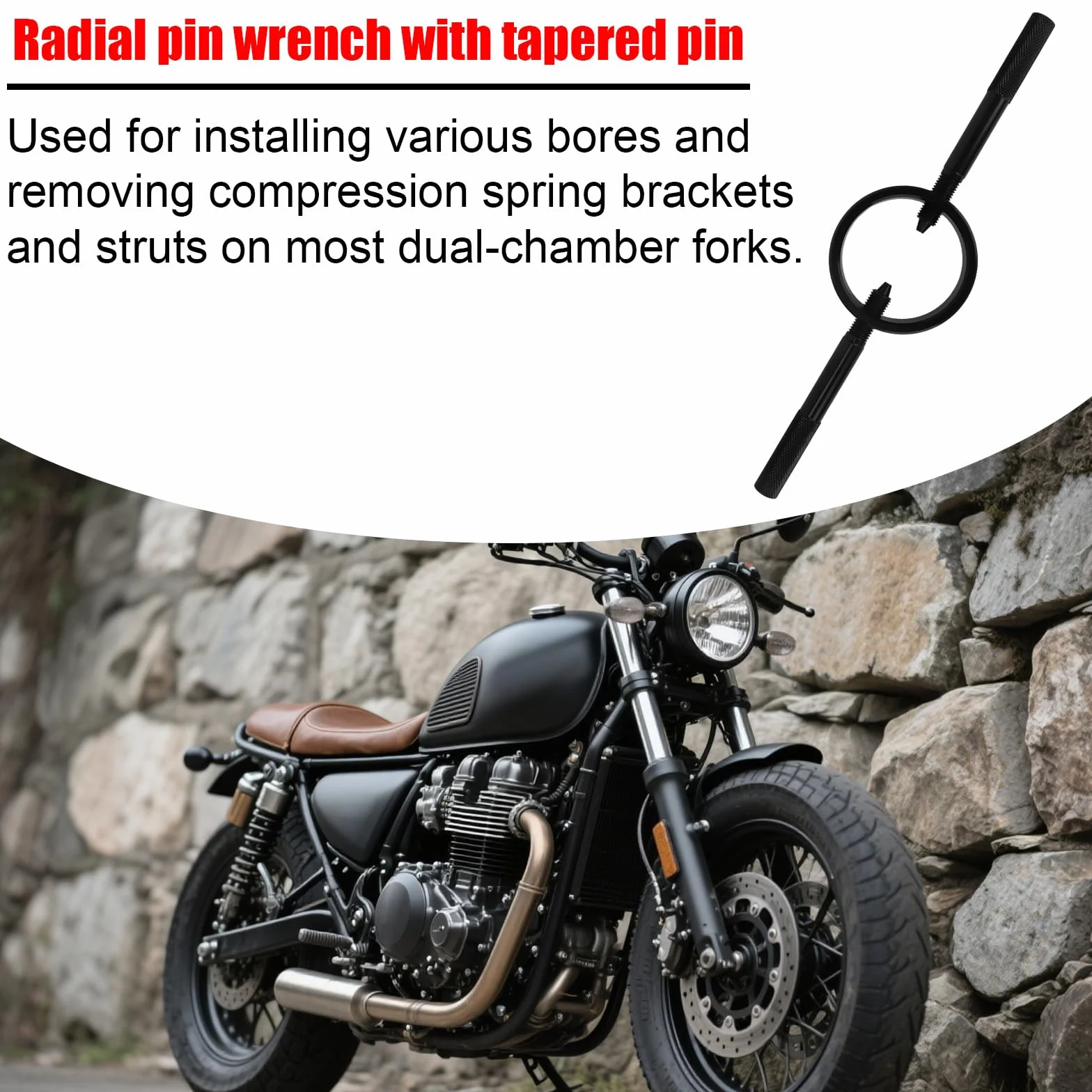 Kit Servizio Forcella Moto Strumento Livello Olio Compressore Molla Ammortizzatore Set Manutenzione Riparazione