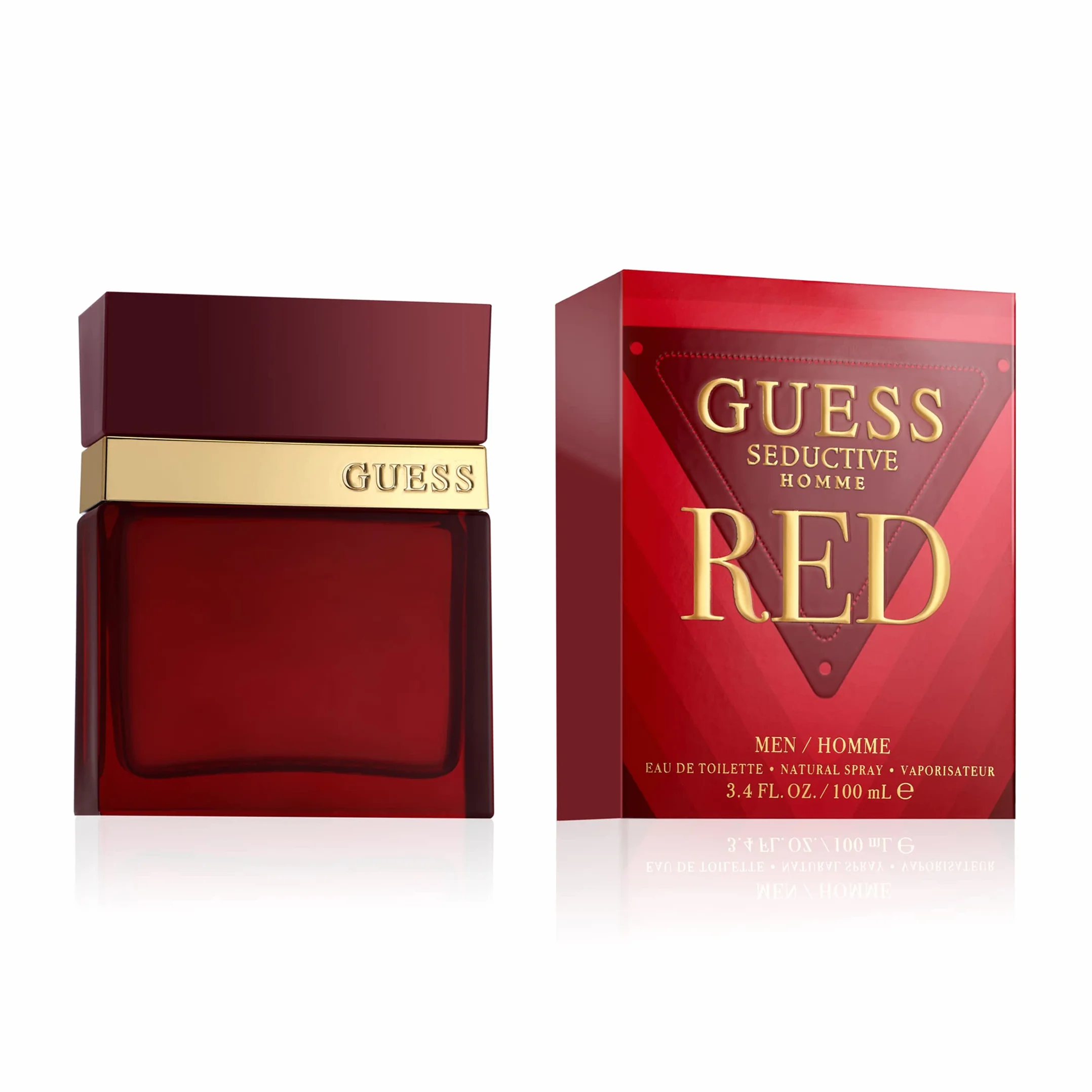 GUESS Seductive Red, Eau de Toilette, Profumo Uomo, Orientale Vaniglia, Profumo Elegante di Lunga Durata, 100 ml