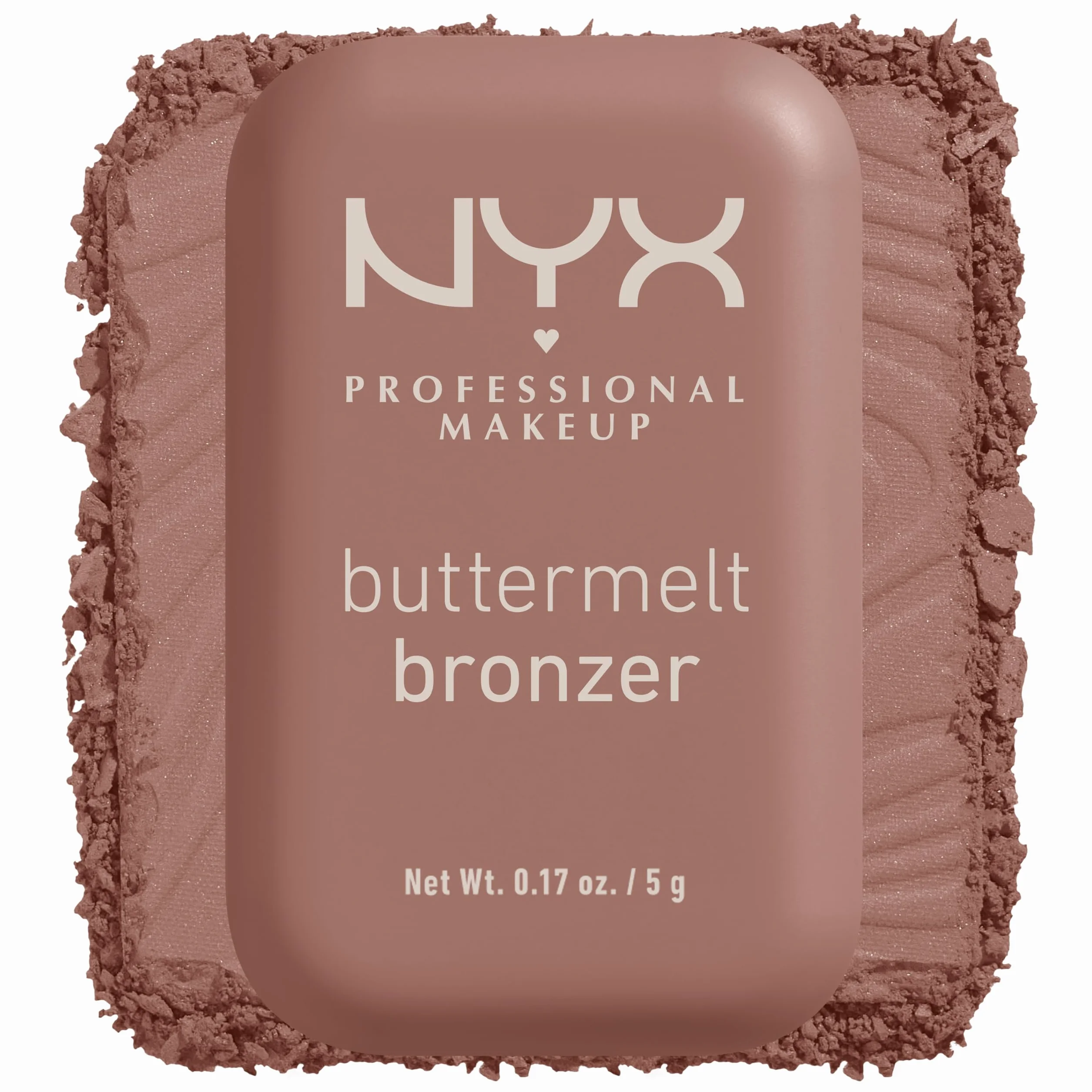 NYX Professional Makeup Bronzer, Per un Look Abbronzato e Luminoso, Tenuta fino a 12h, Resiste alle Sbavature, No Transfer, Buttermelt, Tonalità: Butta Me Up, 5 g
