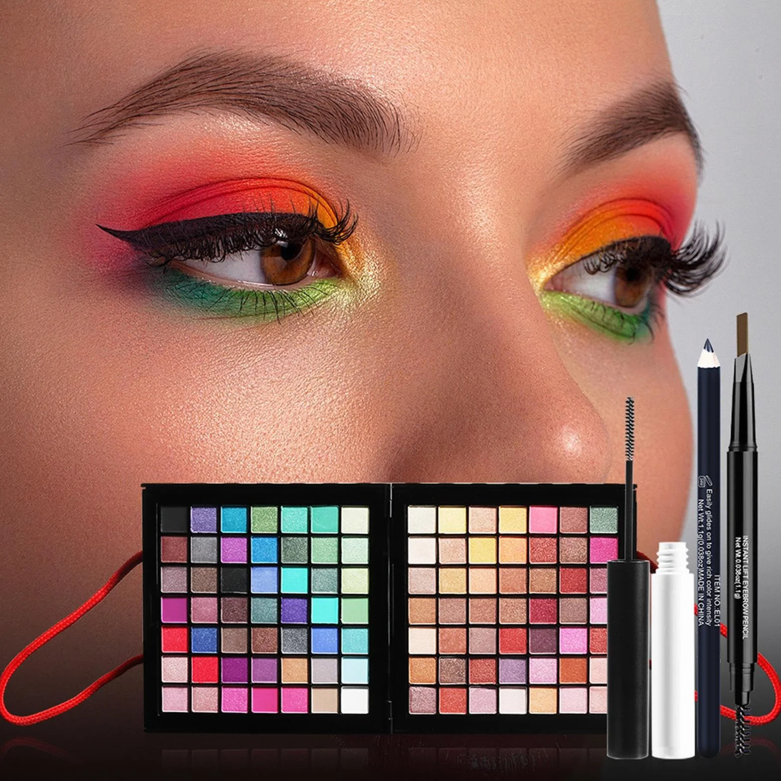 Set trucco per donna Kit completo, kit trucco per donna | Kit professionale | cosmetici per donne e principianti, includono cosmetici e strumenti per il
