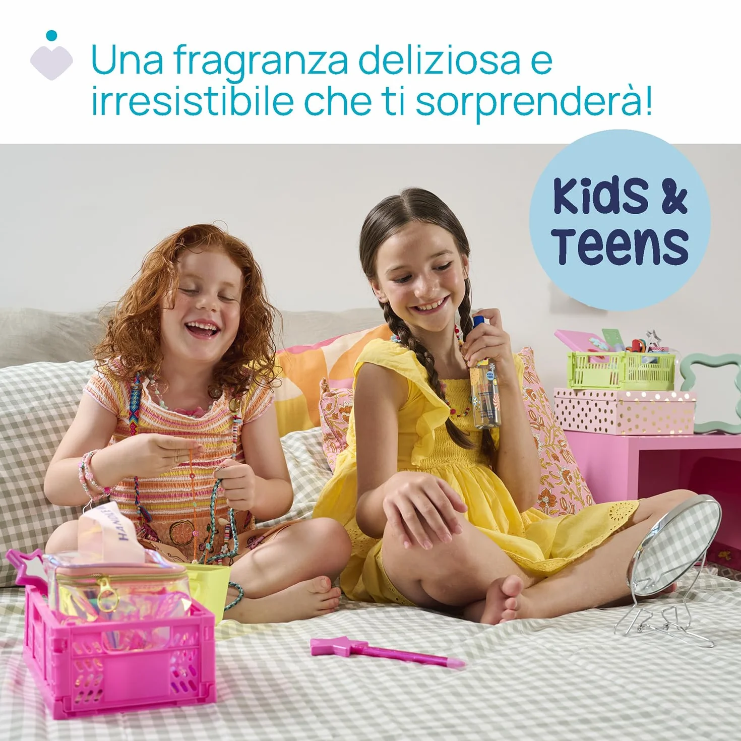 Chicco POP Acqua Profumata Vanilla Wrap, Profumo corpo per Bambini alla Vaniglia, 150 ml
