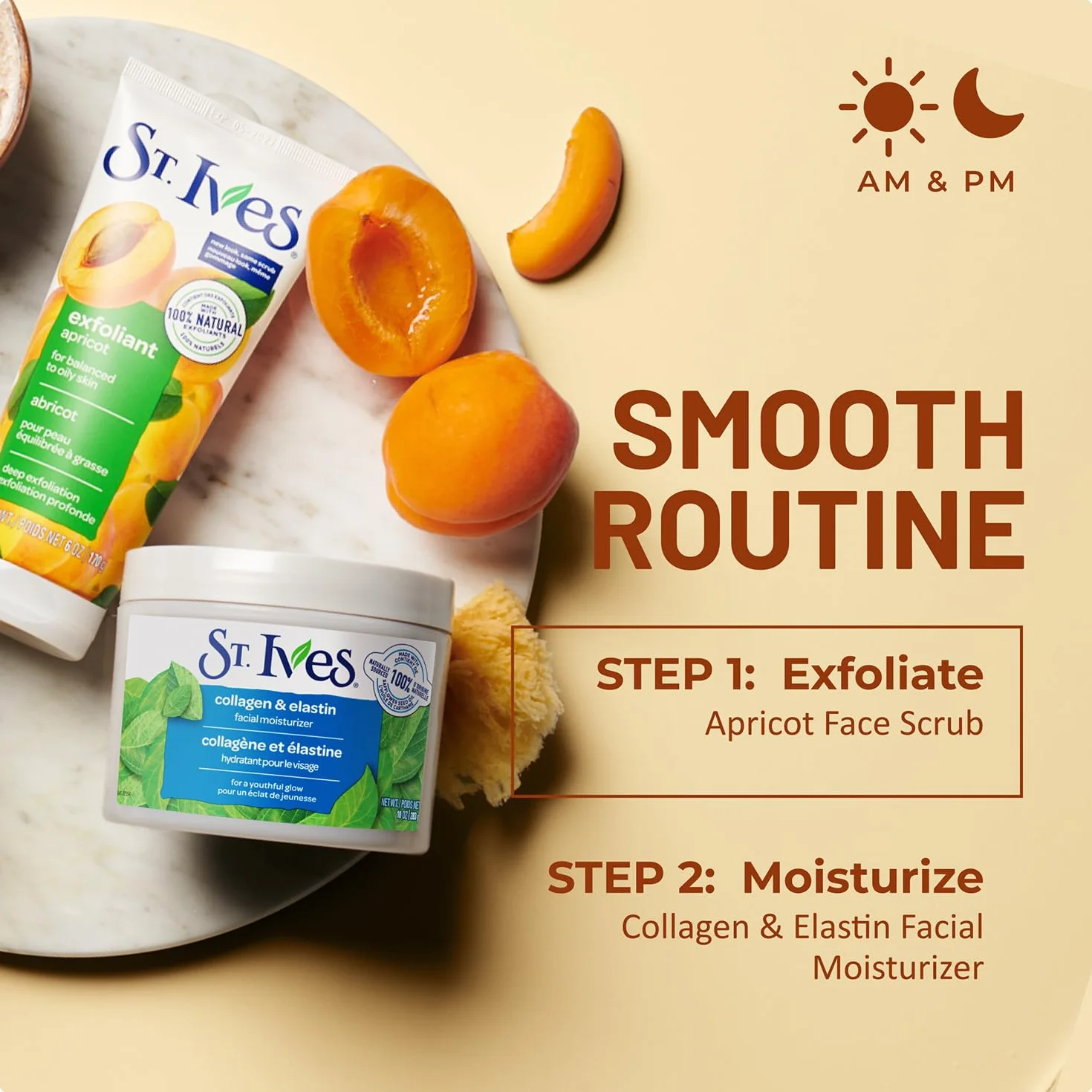 ST. Ives Fresh Skin Apricot Scrub, 150 ml