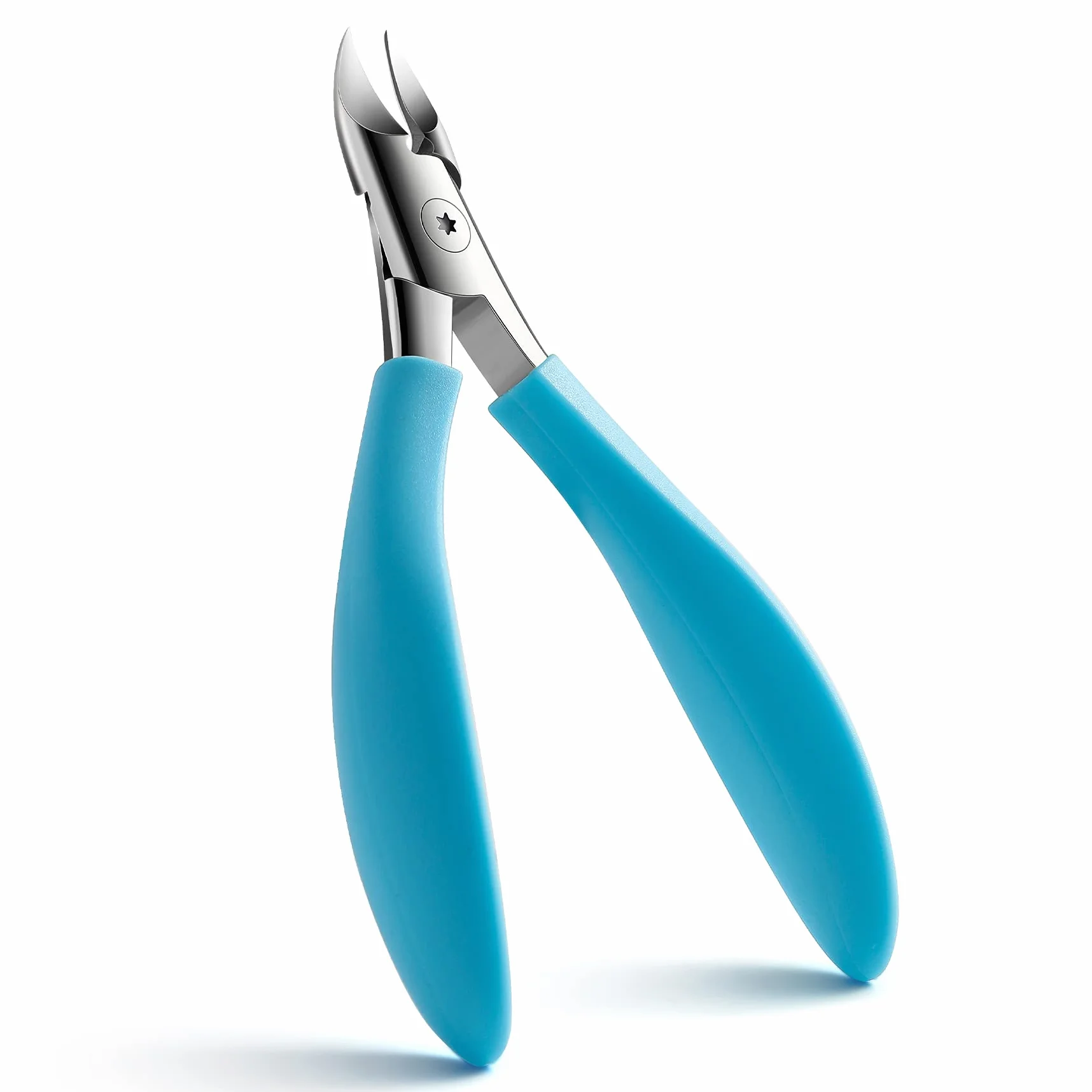 FVION Tagliaunghie Professionale Tronchesino per Unghie Spesse o Incarnite con Custodia in Metallo