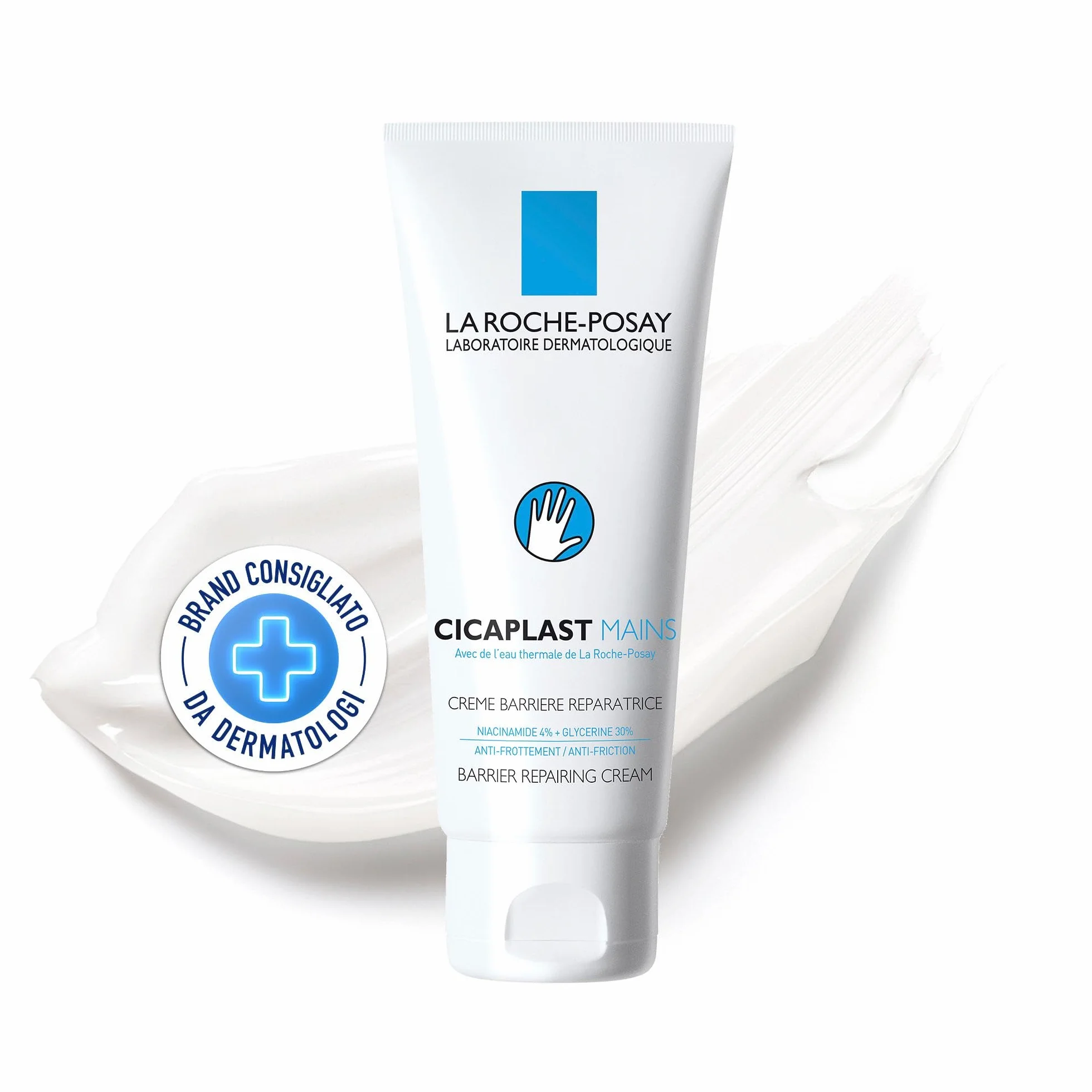 La Roche-Posay Cicaplast Crema Riparatrice 100 ml con Glicerina e Niacinamide