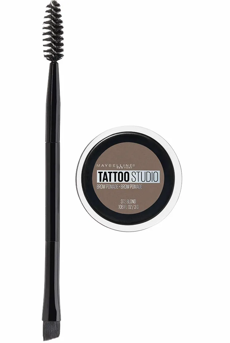 MAYBELLINE - TattooStudio Brow Pomade Sopracciglio Trucco Biondo - 0,106 oz (3 g)
