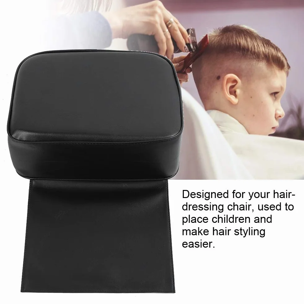 Yolispa Salon Booster sedile parrucchiere barbiere bambino booster cuscino taglio capelli acconciatura bellezza SPA attrezzature Barber Shop bambini taglio di capelli per salone bambino cuscino nero