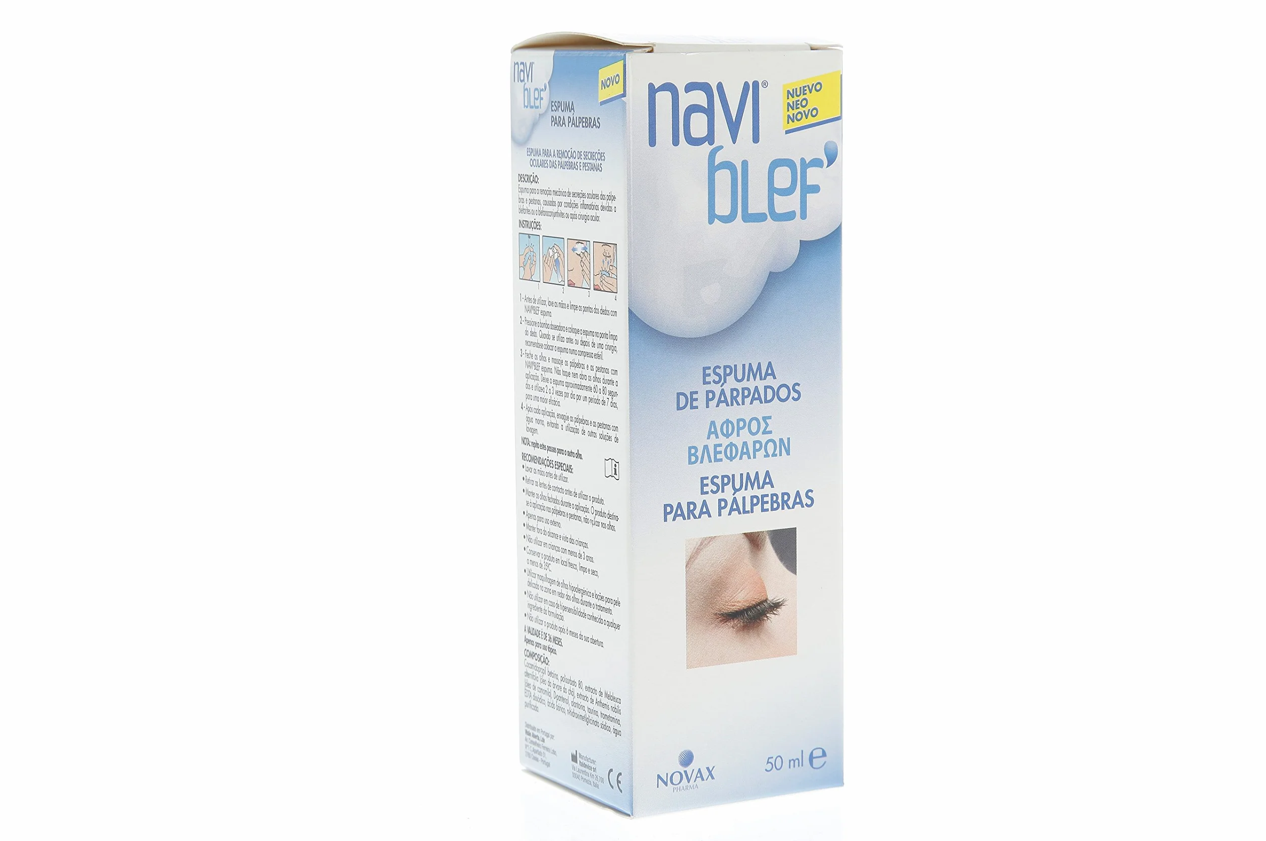 Naviblef Schiuma detergente 50ml
