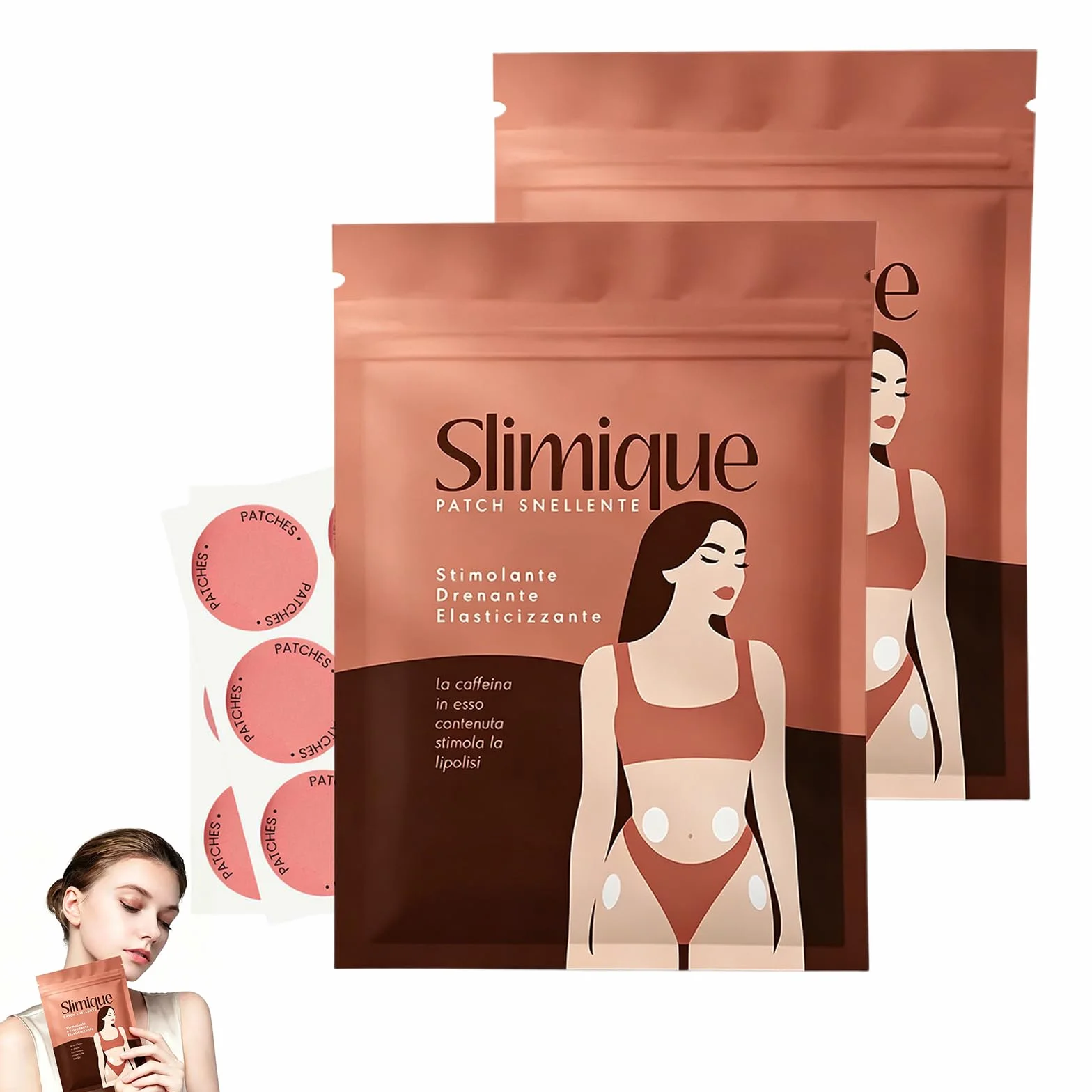 DITU Slimique Cerotti Patch, 2026 Cerotti Efficaci, Ingredienti Naturali, Delicato e non Irritante, per Uomini e Donne, 30 Pezzi (2 scatola)