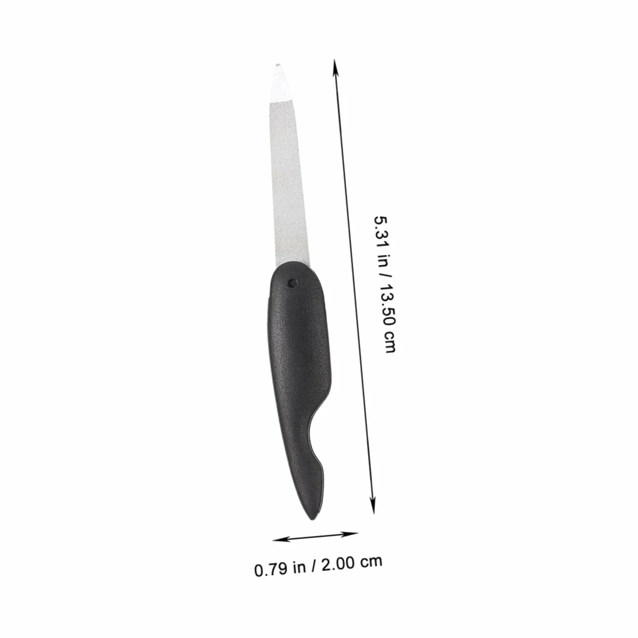 minkissy 40pezzi Limette Per Unghie Pieghevoli Metallo Strumenti Per Manicure Doppia Faccia Design Portatile e Pratico Per Unghie Per Casa e Viaggi