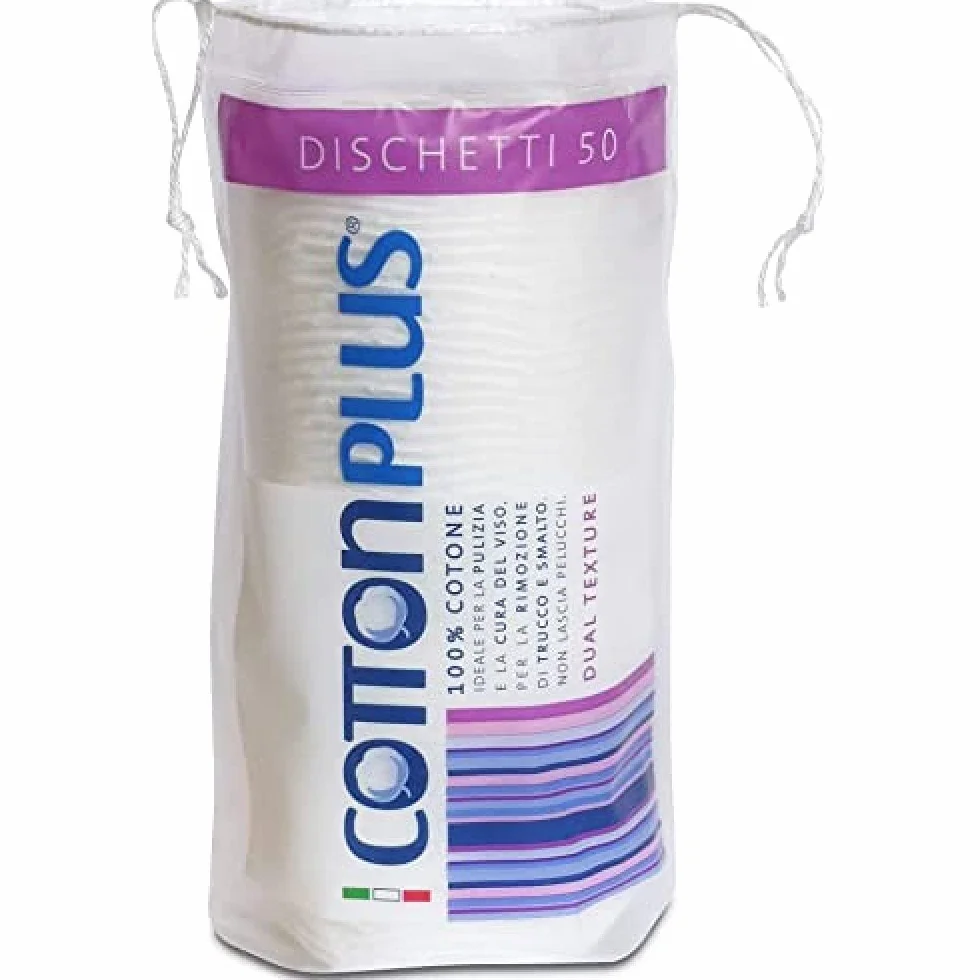 LINEA BEAUTY Dischetti 100% Puro Cotone 50 pz. struccanti viso