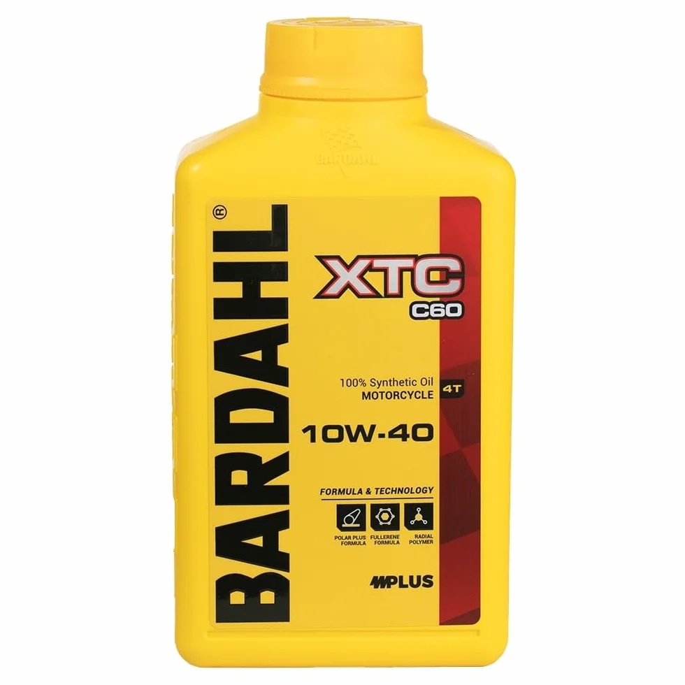 Bardahl XTC C60 10W-40 Olio Motore 4 Tempi 100% Sintetico 1 L