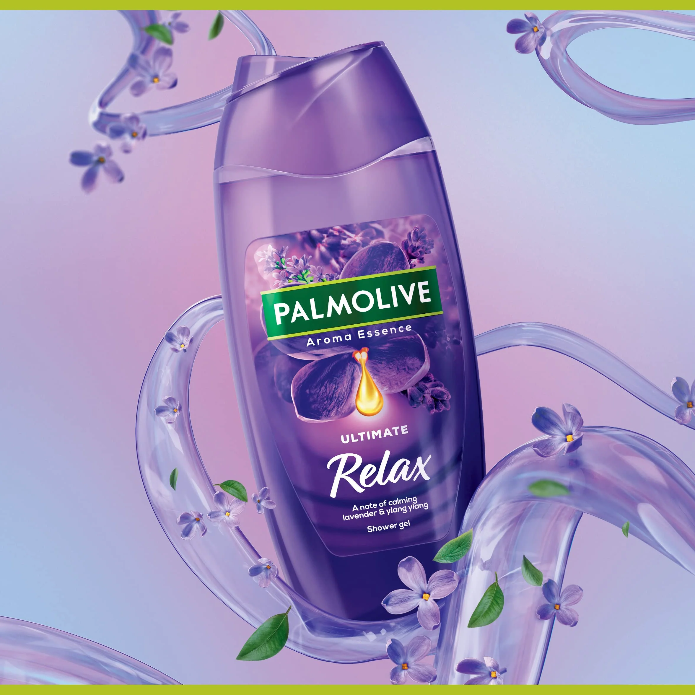 PALMOLIVE Bagnoschiuma Aroma Essence Ultimate Relax 6x500ml, Gel Doccia Aromatizzato, 95% Ingredienti Naturali, Vegano