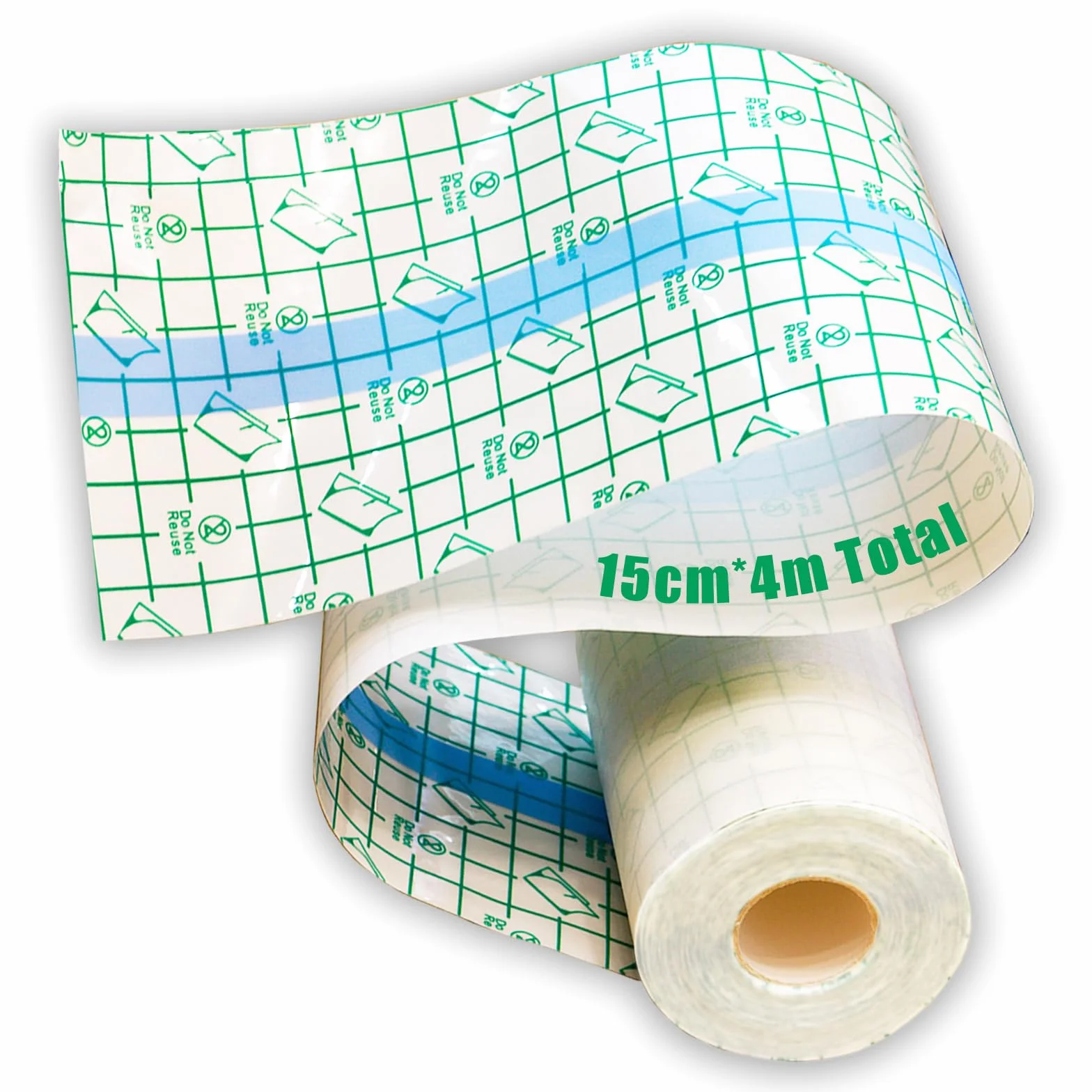 Pellicola per Tatuaggi Second Skin 15cm x 4m Impermeabile PU Nastro Adesivo