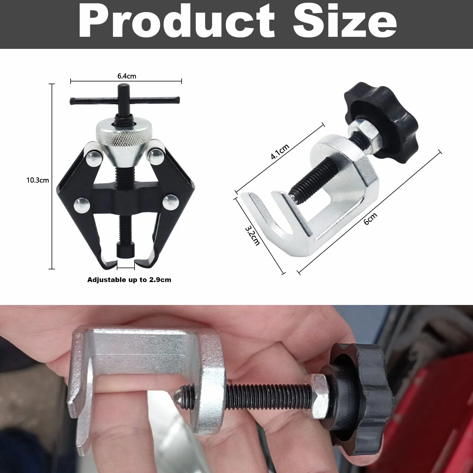 Estrattore Tergicristallo Auto Regolabile Universale 9-30mm 3 Pezzi