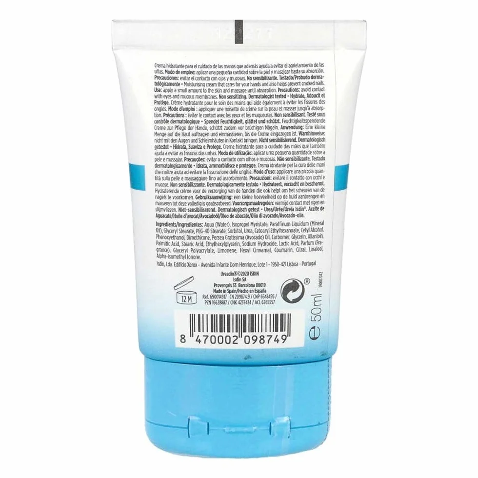 ISDIN Ureadin Manos Hand Cream Protect (50 ml) | Crema Mani con Urea | Idrata, Ammorbidisce e Protegge