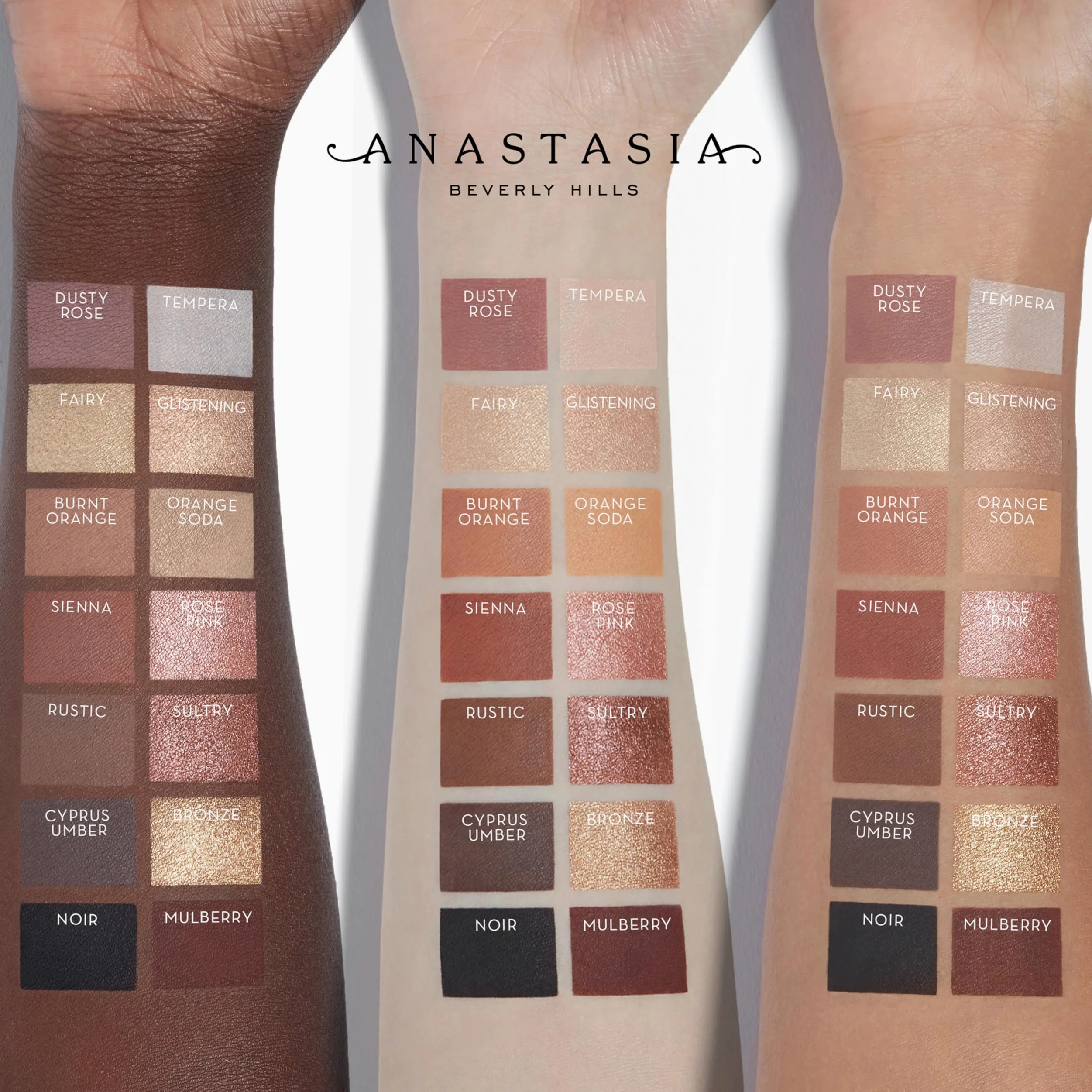 Anastasia Beverly Hills, palette con colori tenui, affascinanti