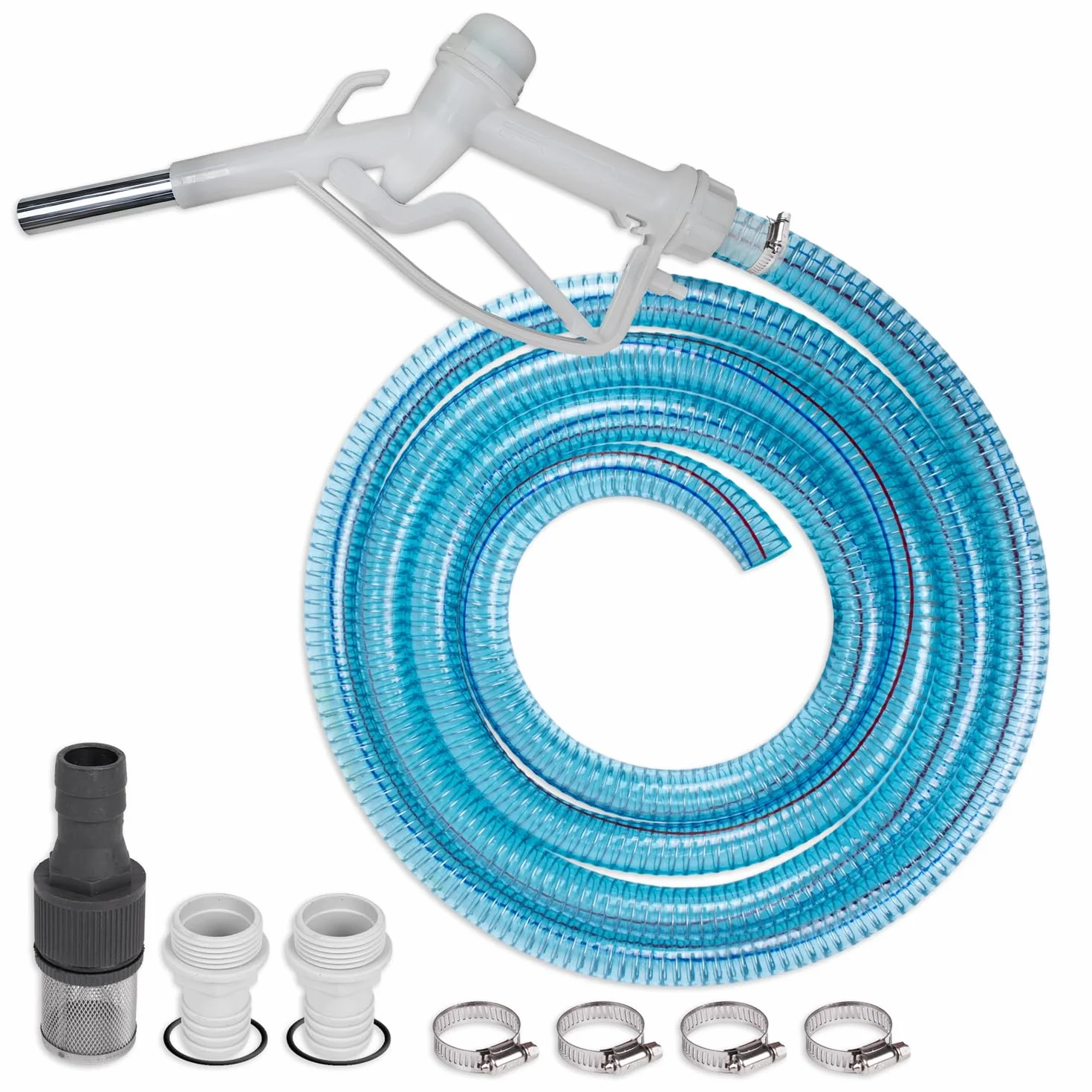 AdBlue® Zestaw Akcesoriów Pompa Pistol Tubo Gasolio Acqua Aspirazione Pressione Diesel