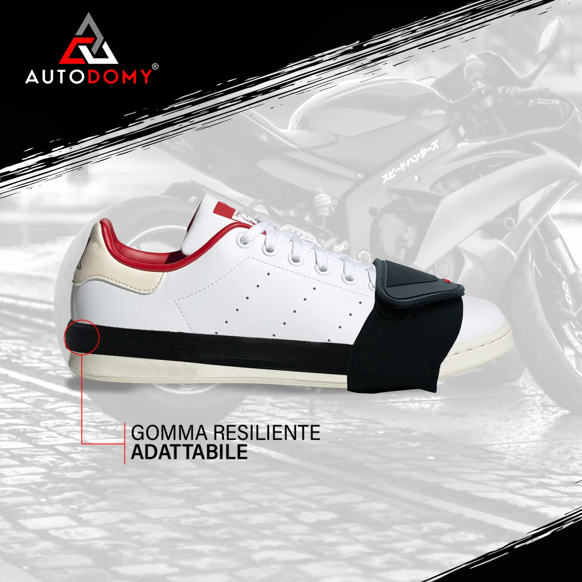 Protezione Scarpe Moto Leva Cambio Copriscarpe Antiscivolo Quad ATV V1