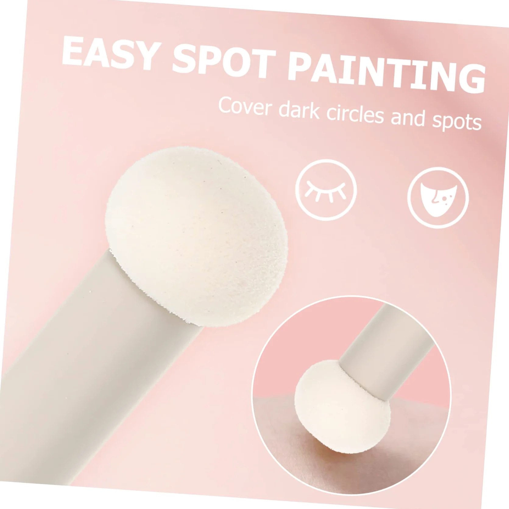MAGICLULU 5 Set Di Correttori Kit Di Cosmetici Spugne E Pennelli Per Il Trucco Manico Per Fondotinta E 3 Pezzi*5