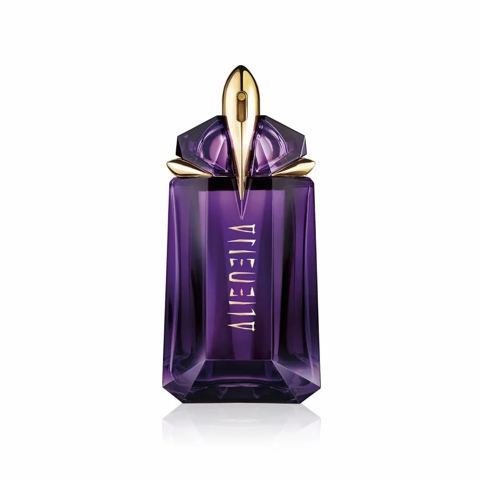 MUGLER Alien Eau de Parfum per Donna, Ambra, Gelsomino, Ricaricabile