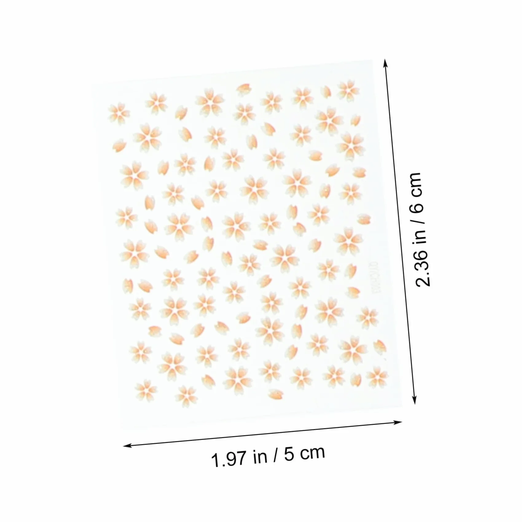 5 Set Set Adesivo Per Manicure Adesivi Per Unghie Fiori Unghia Uv Arte Adesivi Unghie Sticker Unghie Adesivi Per Fiori Per Unghie Ciondoli Per Unghie Etichetta 30 Fogli*5