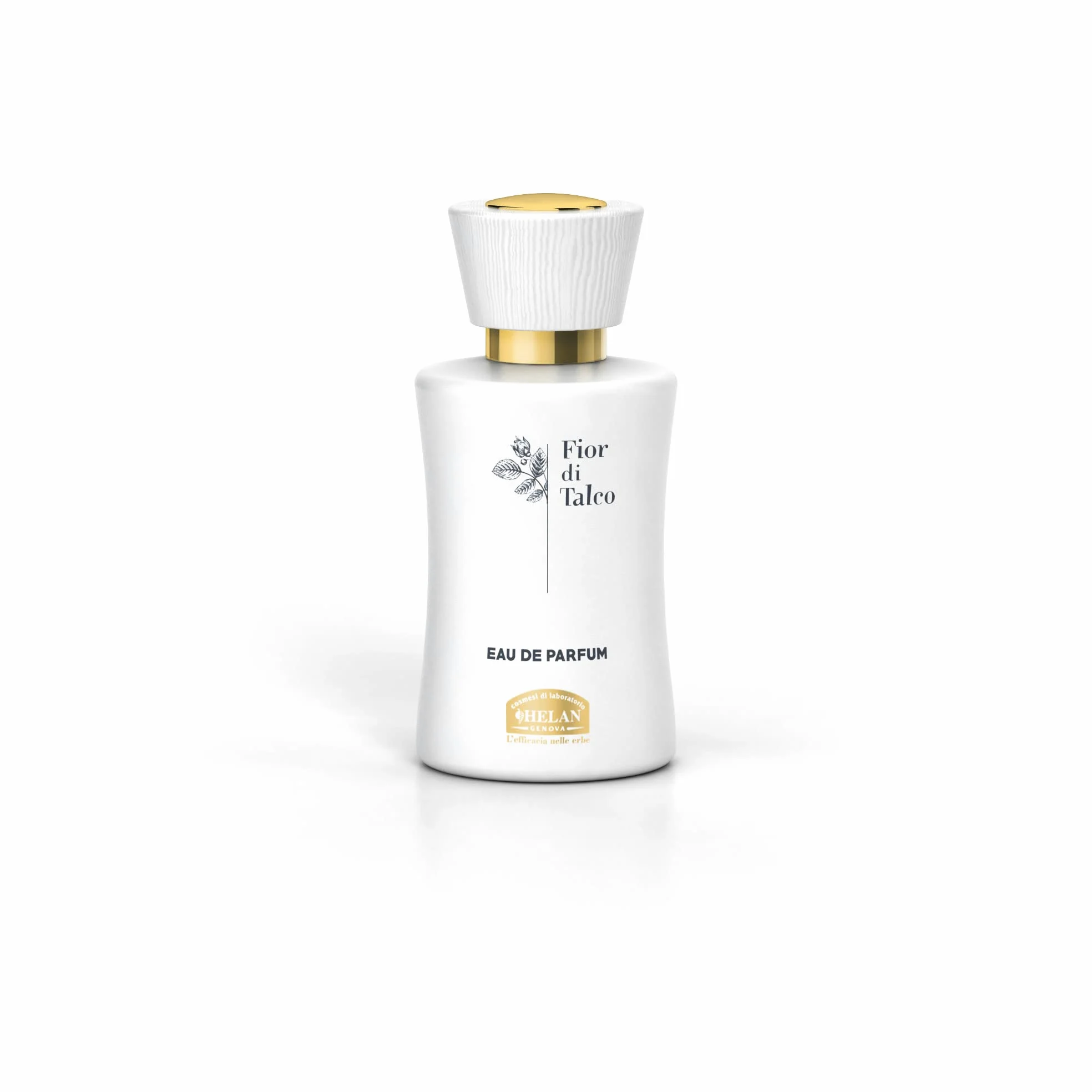 Helan, Fior di Talco, Profumo Donna, Eau De Parfum Lunga Durata, 50 ml, Made in Italy, Durata 4-5 Ore & Fior di Talco, Talco Liquido, Crema Idratante Corpo per Pelle Morbida e Nutriente