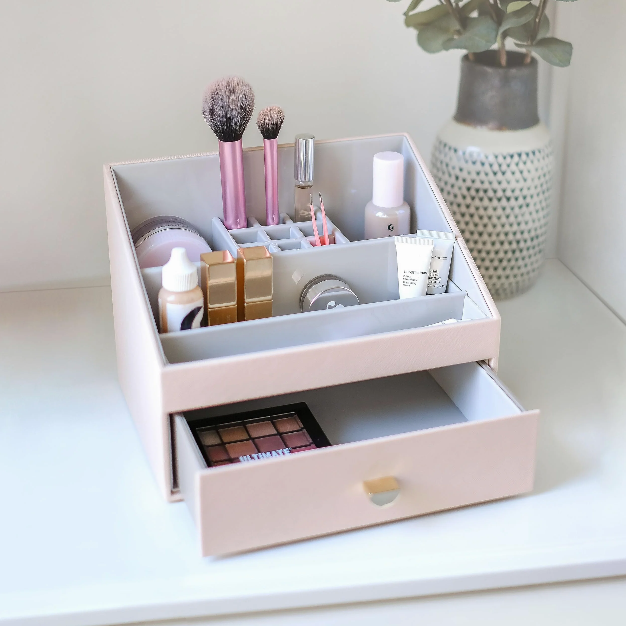 Stackers Blush - Organizer per trucco rosa