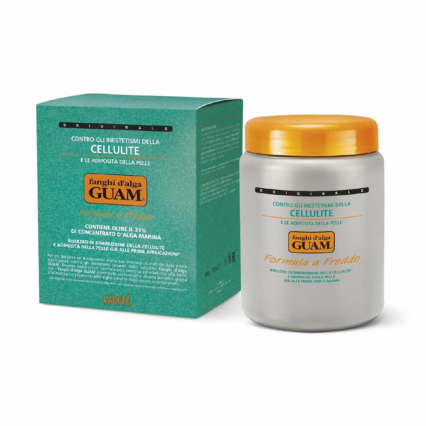Guam Fanghi d'Alga Azione Freddo 1 kg AntiCellulite