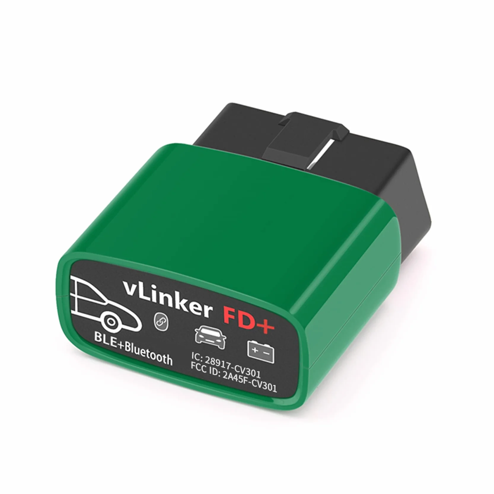 vLinker FD+ OBD2 strumento di scansione Bluetooth,Lettore di codici diagnostici per iOS, Android & Windows - Fatto per FORScan …