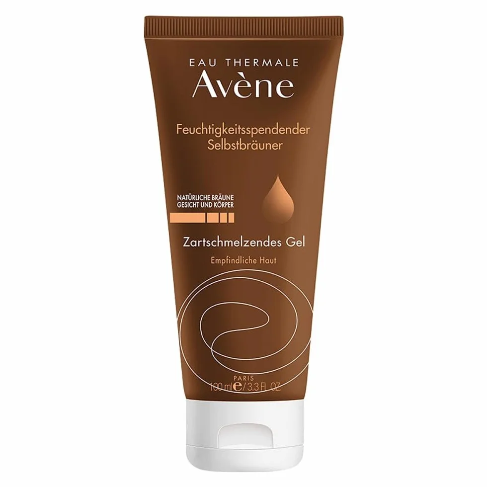 Eau Thermale Avène Gel autoabbronzante idratante viso e corpo Effetto seta 3.3 fl. oz