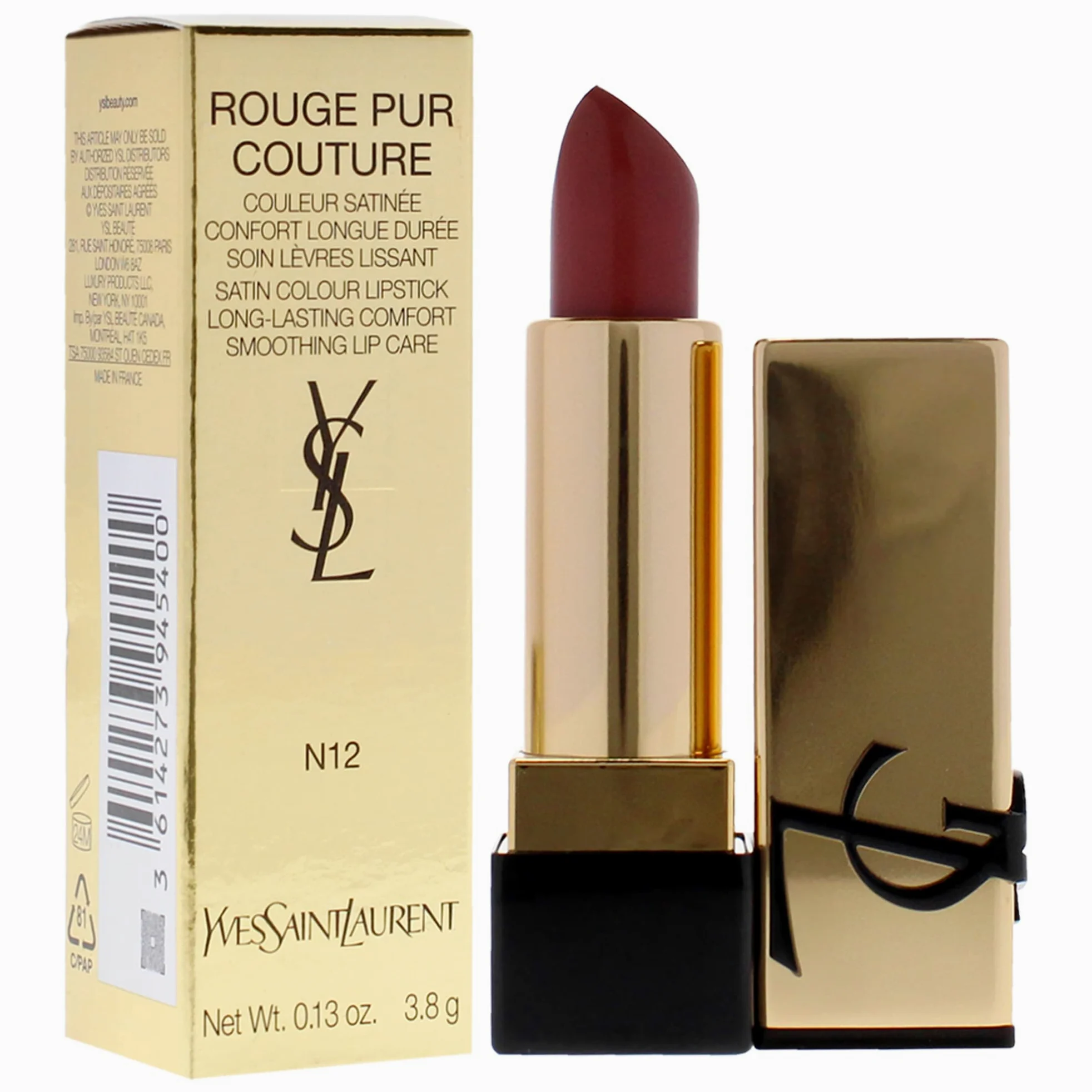 Rouge Pur Couture - Rossetto Satinato - Nude 12 - 3,8g
