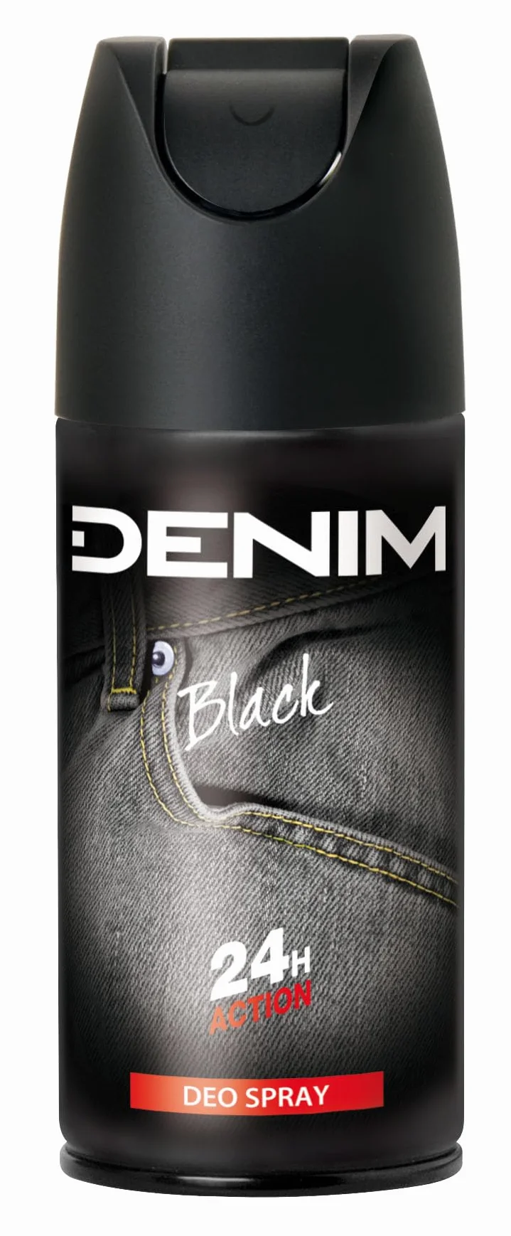 Denim - Regalo Uomo, After Shave Dopobarba 100 ml, Docciaschiuma 250 ml e Deodorante Spray 150 ml, Fragranza Black, Azione Lenitiva ed Emolliente