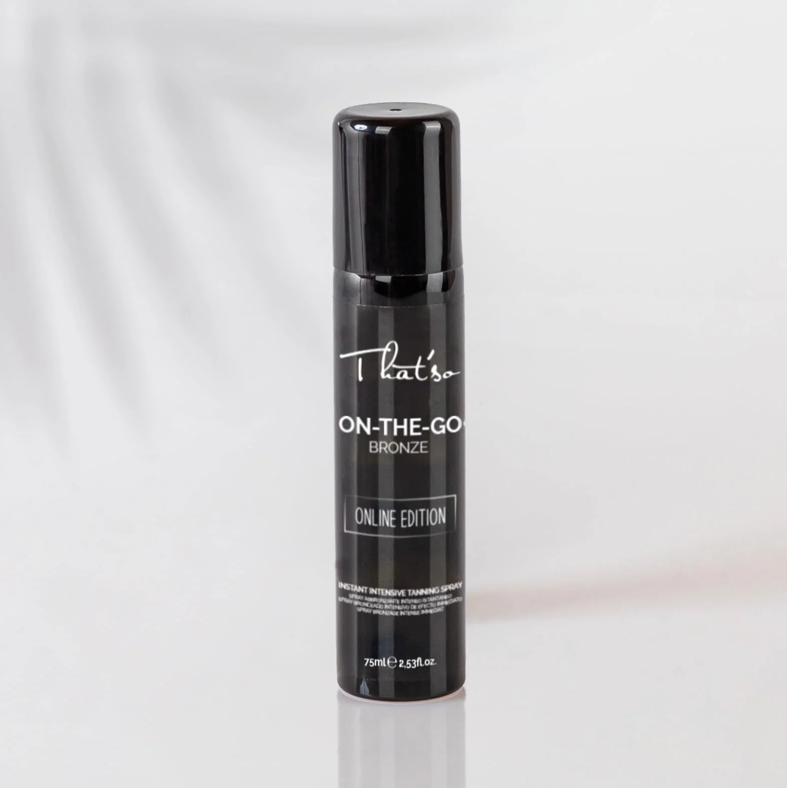 That'So On The Go Bronze online edition Spray Autoabbronzante per Viso e Corpo, abbronzatura naturale bronzea - 75 ml