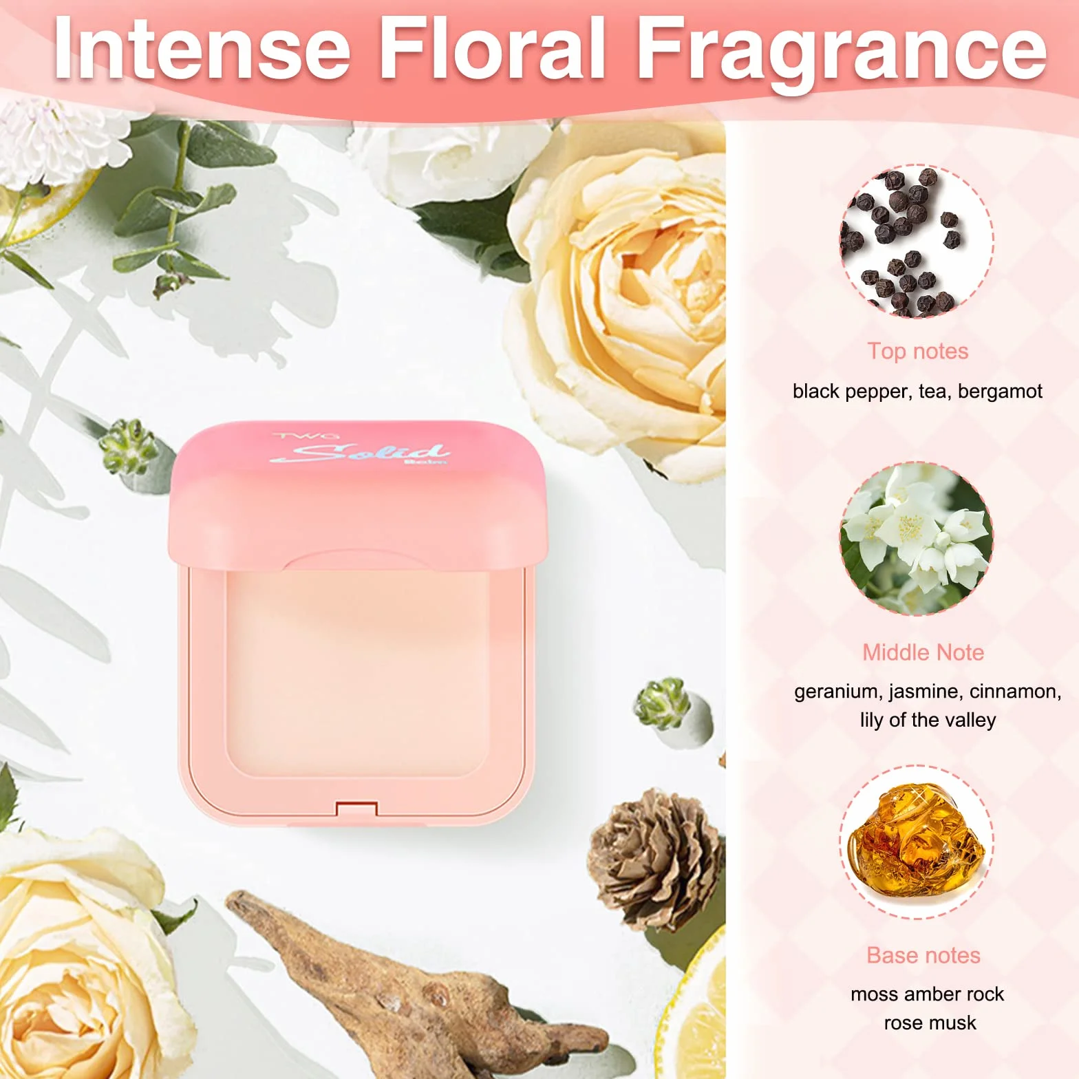 Portable Pocket Balm Perfume 6 pcs Pocket Solid Perfume Feromone Solid Perfume Set Solid Perfume Balm Sets Solid Perfume Pheromone For Women To Attract Men Perfume Set 3 Diverse Fragranze