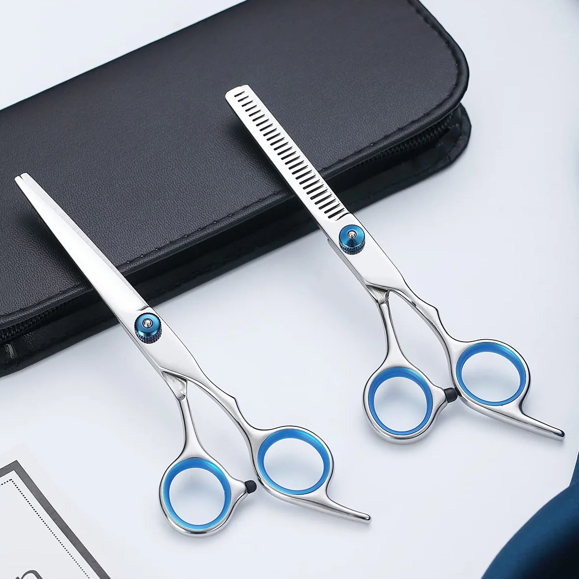 Kyraton Forbici Professionali da Taglio Capelli Diradamento Denti Parrucchiere Barbiere Salone