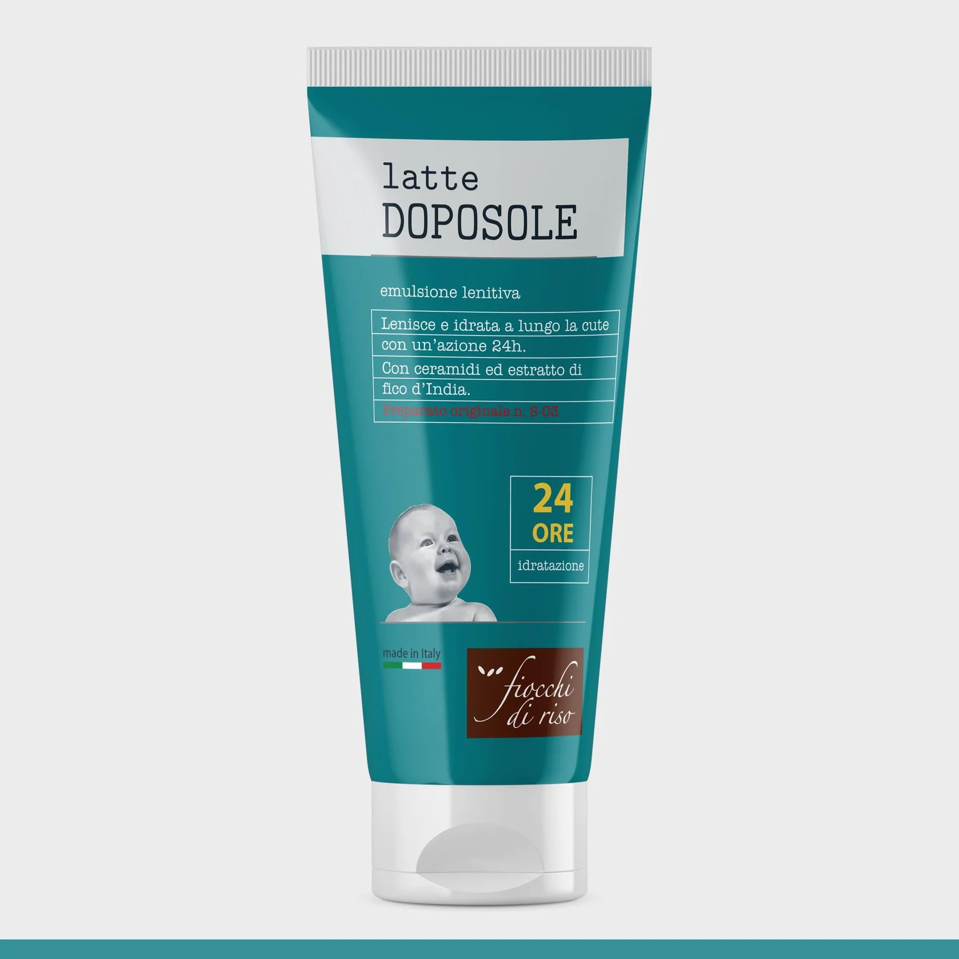 Latte DOPOSOLE Fiocchi di Riso 140ml Idratazione Cute