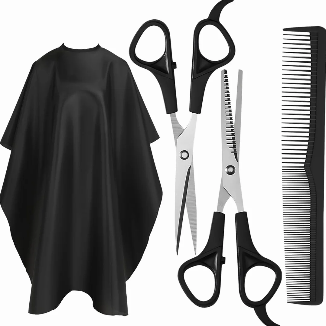 Forbici Parrucchiere Professionali Set, Forbici per Capelli, Forbici Capelli, Forbici Parrucchiere, Inox di Alta Qualità per Taglio Capelli Donna, Uomo e Bambino, Strumento per Salone e Casa