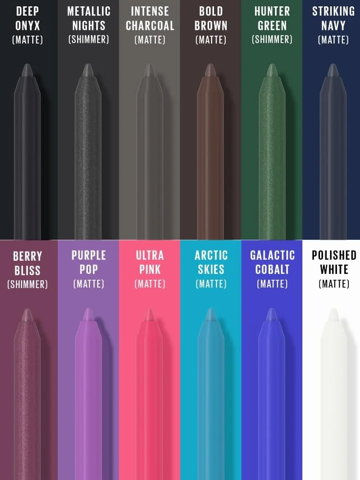 Maybelline New York Tattoo Liner Gel Pencil, Deep Onyx, Matita Occhi in Gel, Colore Intenso, Tenuta 36H