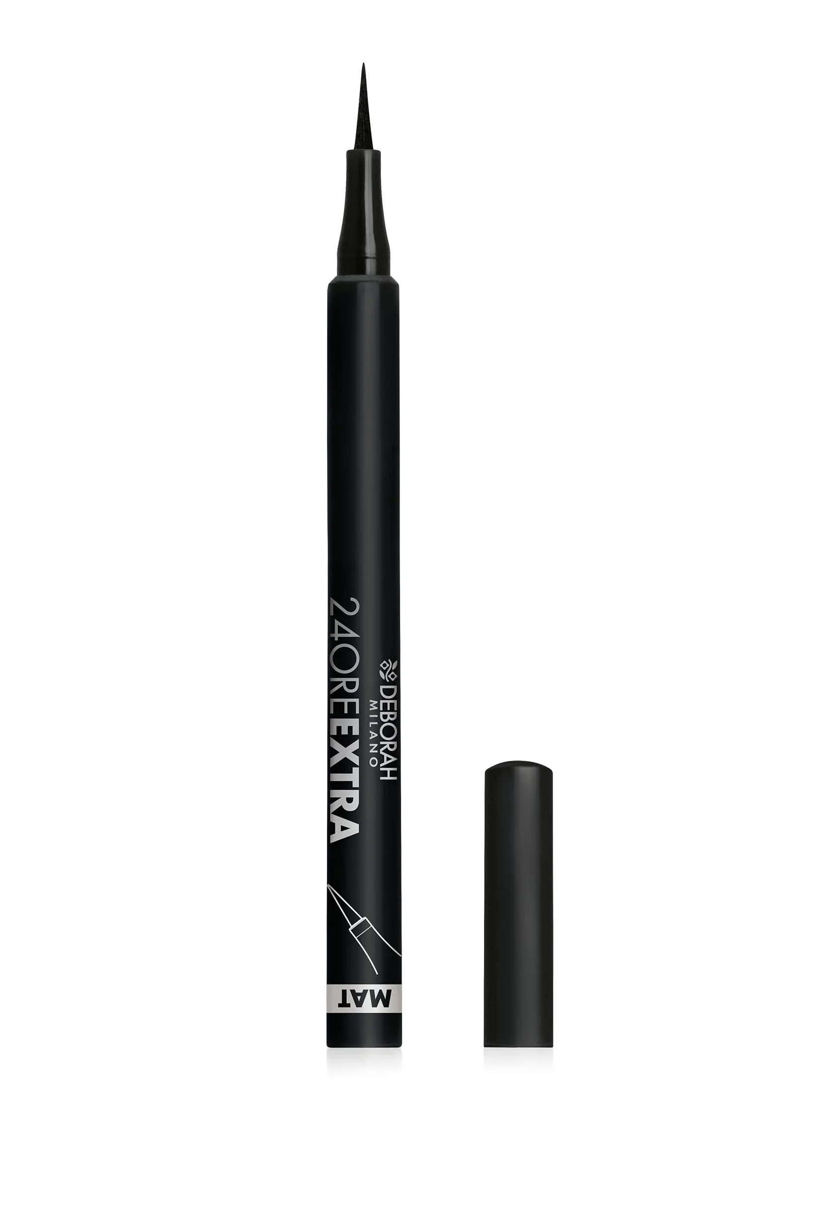 Deborah Milano - Set Makeup Matita Occhi 24 Ore Automatica Waterproof 01 Black, Ombretto Color Lovers 06 Light Blue Sky, Cremoso Long Lasting, e Penna Eyeliner 24 Ore Extra Mat, Lunga Tenuta
