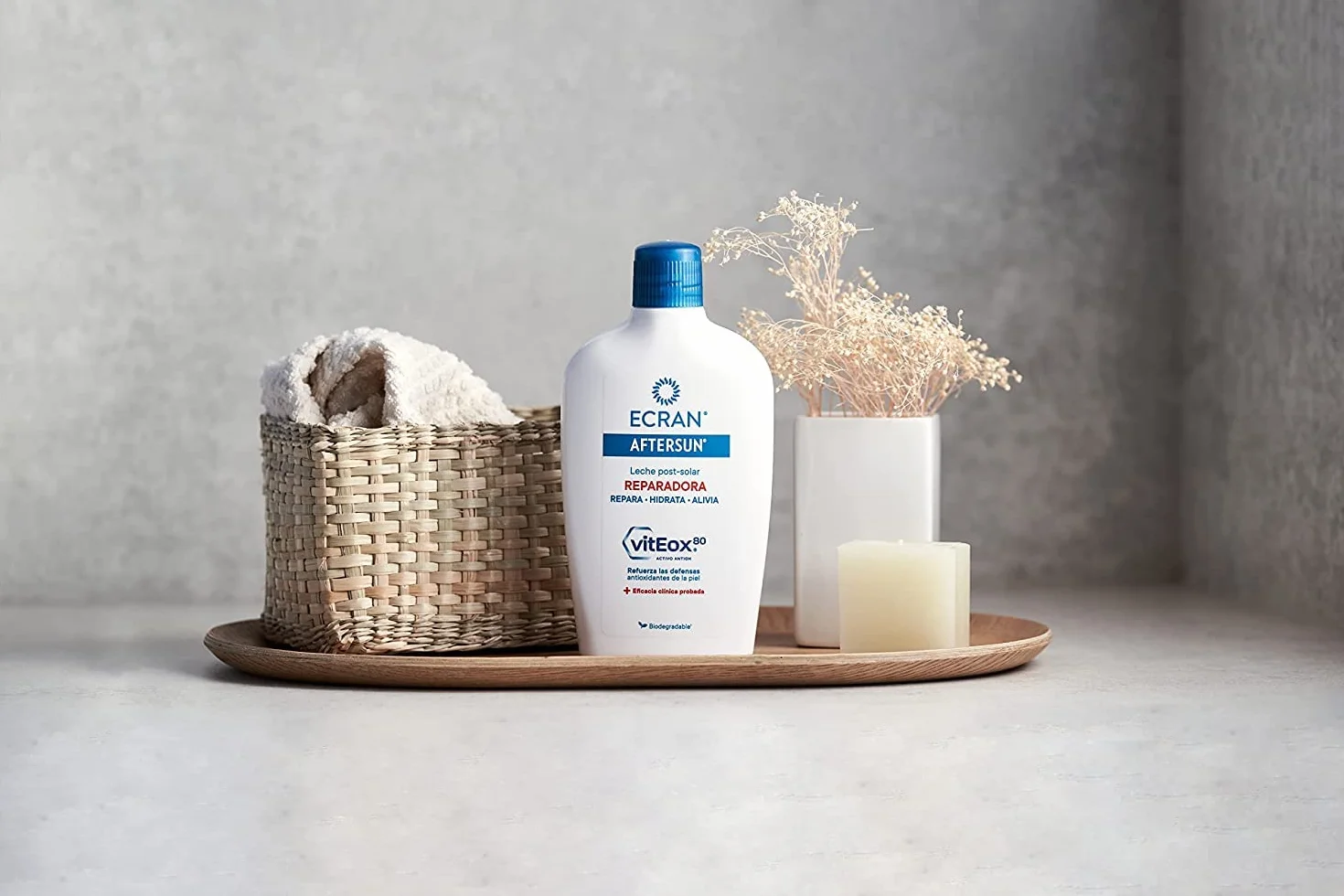 Leche Post-solar Hidratante Y Reparadora 400ml Blanco Almond